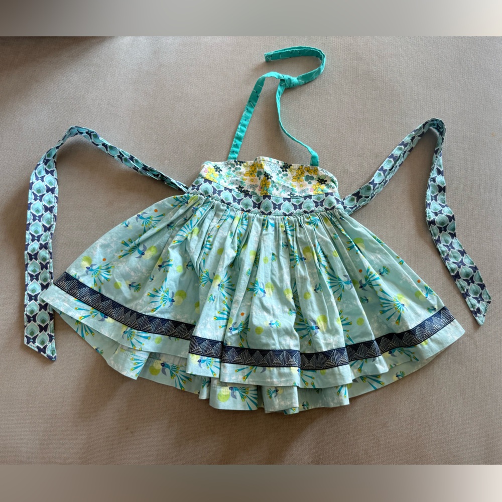 Matilda Jane PLATINUM blue tunic dress, size 4